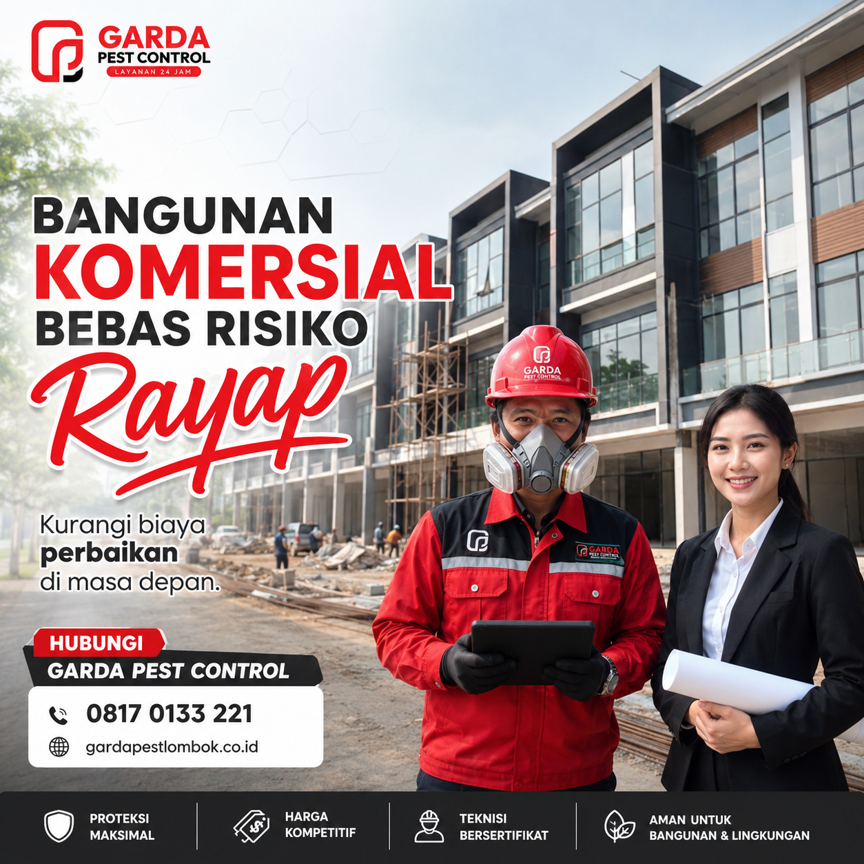 Garda Pest Control Lombok: Perusahaan Anti Rayap Terbaik di Lombok untuk Perlindungan Maksimal