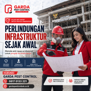 Jasa Anti Rayap Pra-Konstruksi Lombok