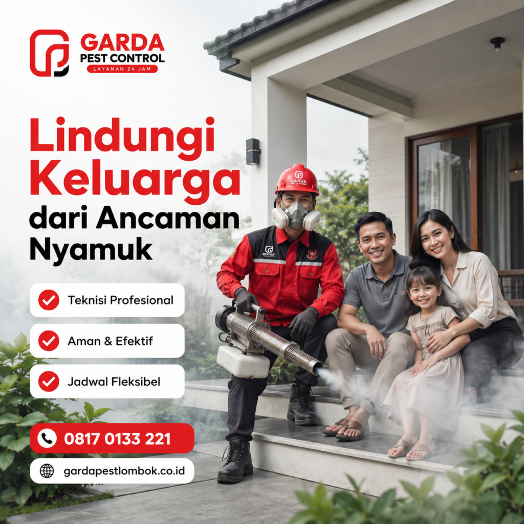 Jasa Fogging Nyamuk di Lombok Timur Kualitas Terjamin