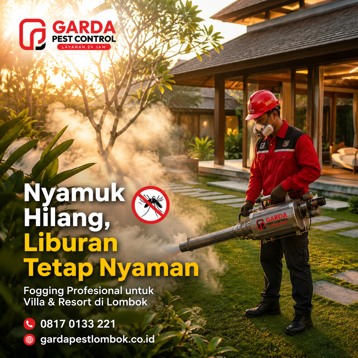 Jasa Fogging di Lombok Timur Spesialis Nyamuk DBD