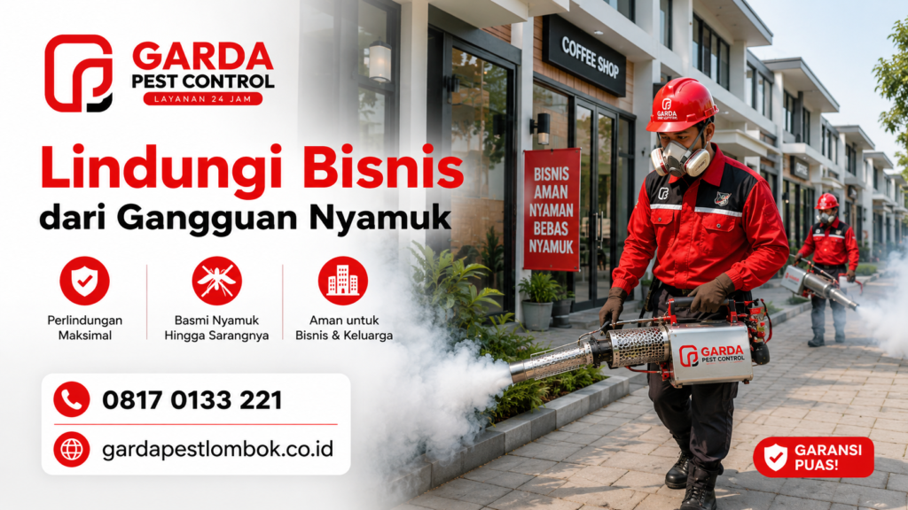 Jasa Fogging Nyamuk di Mataram Lombok (NTB) Layanan 24 Jam