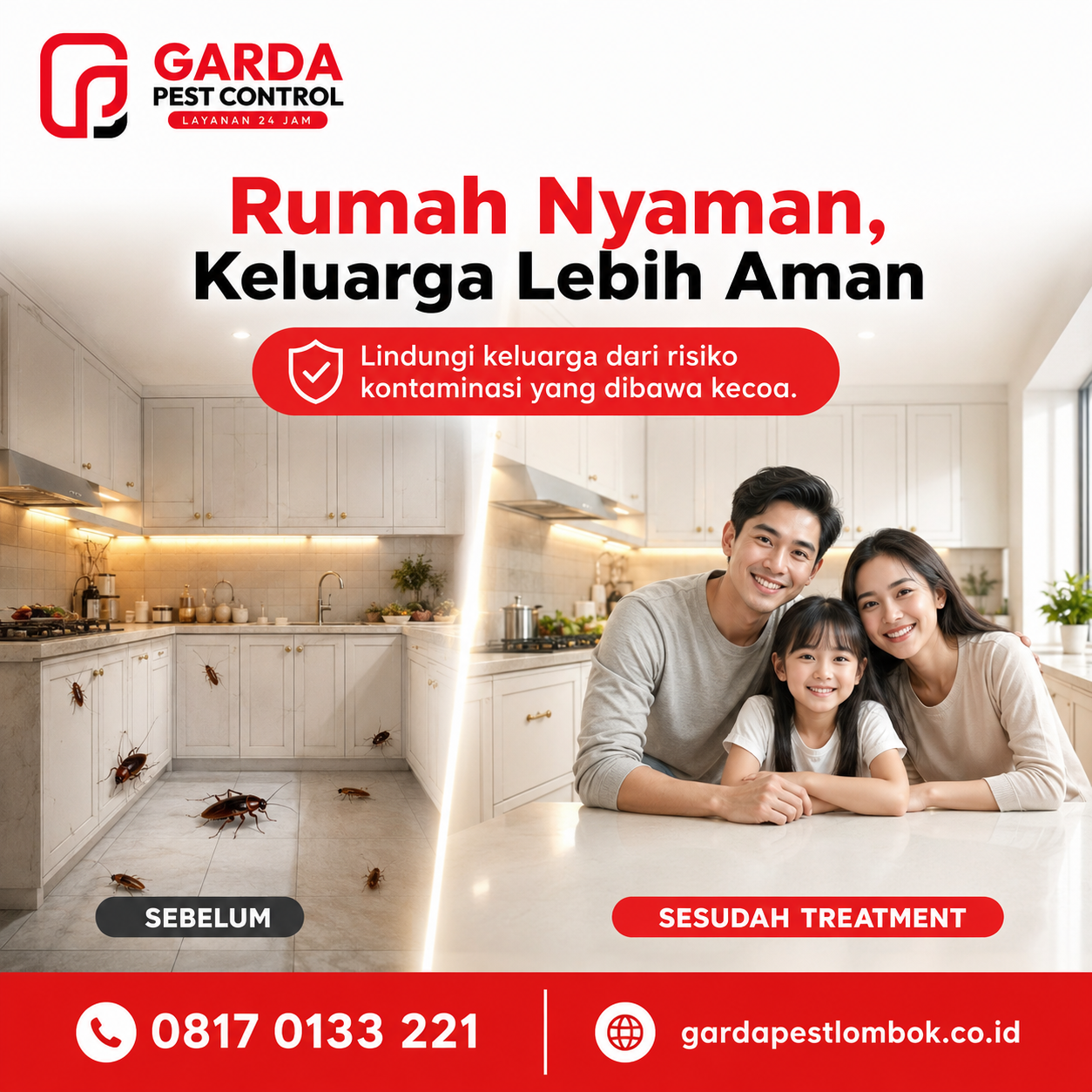 Perusahaan Pest Control Kecoa di Mataram: Solusi Jitu untuk Lingkungan Bebas Kecoa
