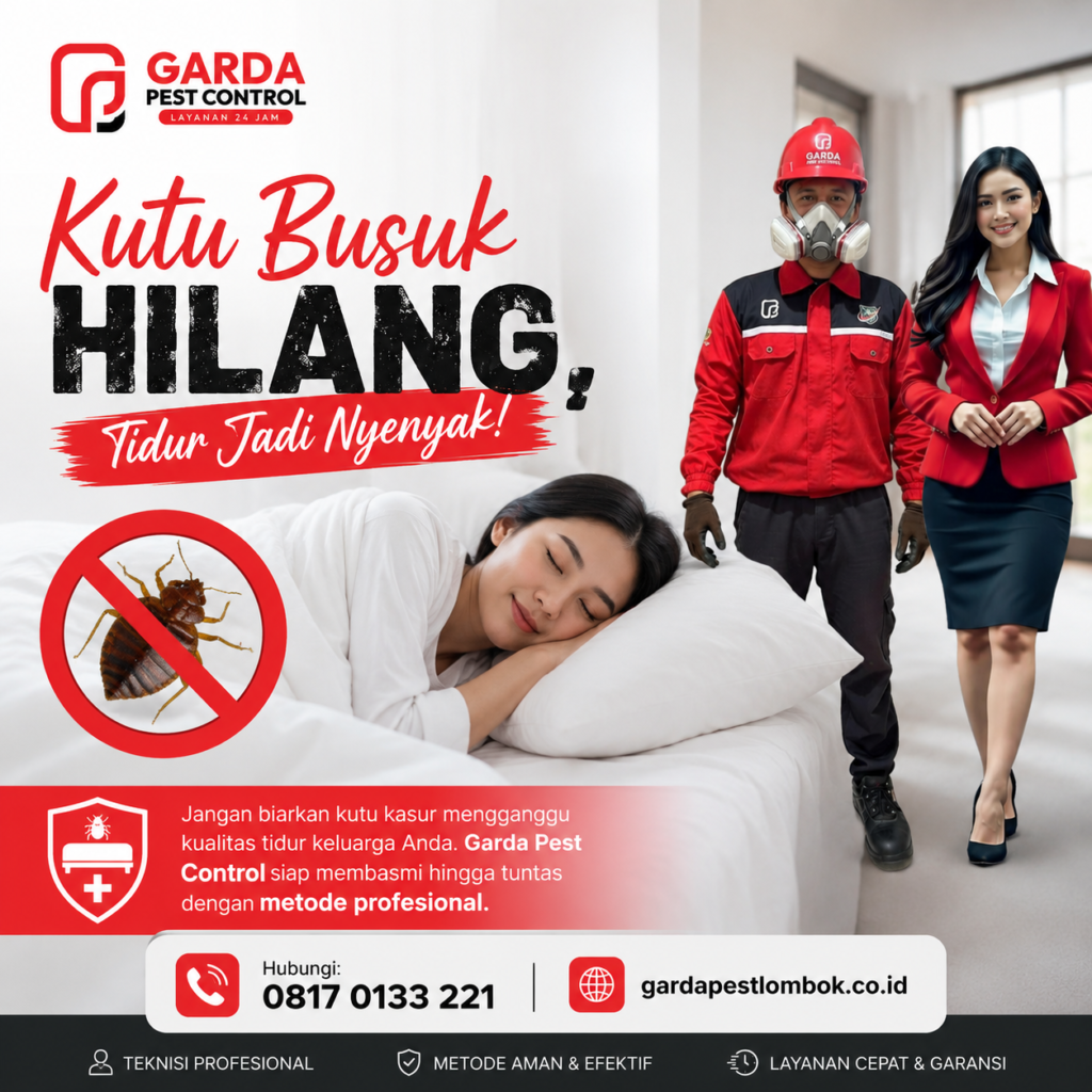 Pembasmi Kutu Kasur Profesional Lombok