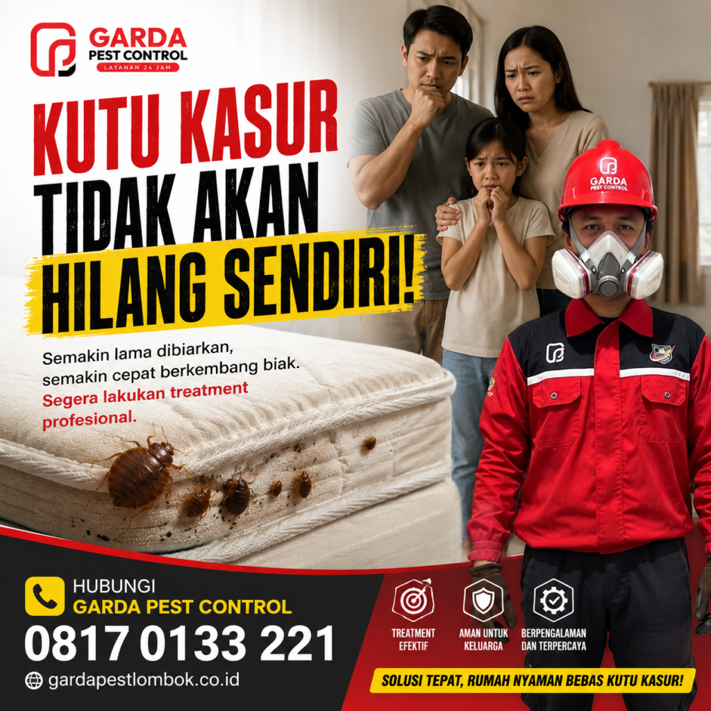 Layanan Pembasmi Kutu Kasur Lombok
