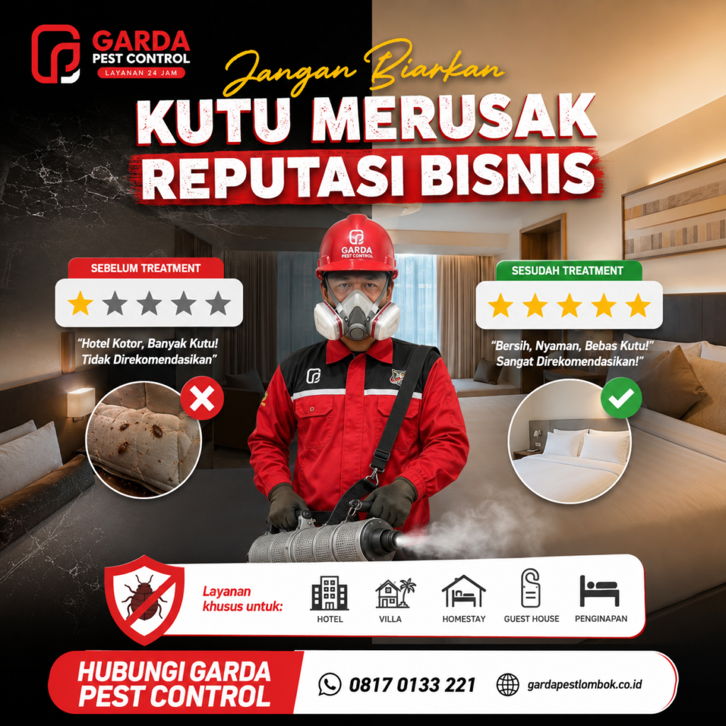 Harga Jasa Pembasmi Kutu Kasur Lombok