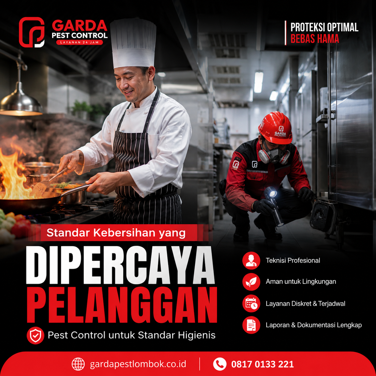 Layanan Profesional Jasa Pembasmi Rayap Lombok: Garda Pest Control Solusi Utama Anda