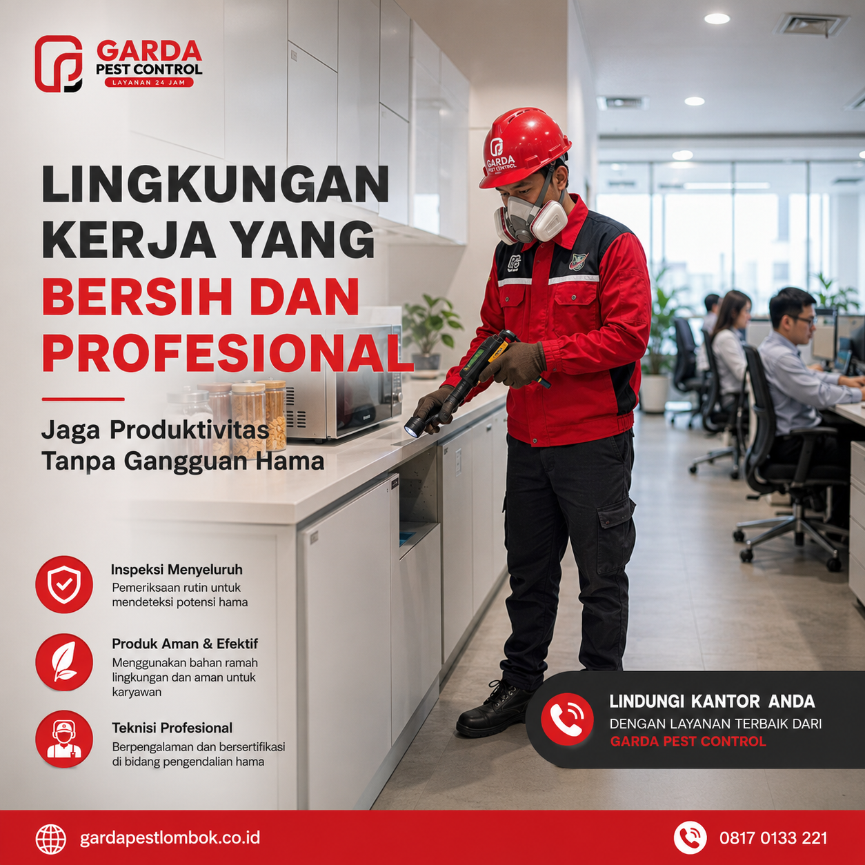 Pest Control untuk Hotel di Lombok: Kebutuhan Utama Pariwisata Kelas Dunia