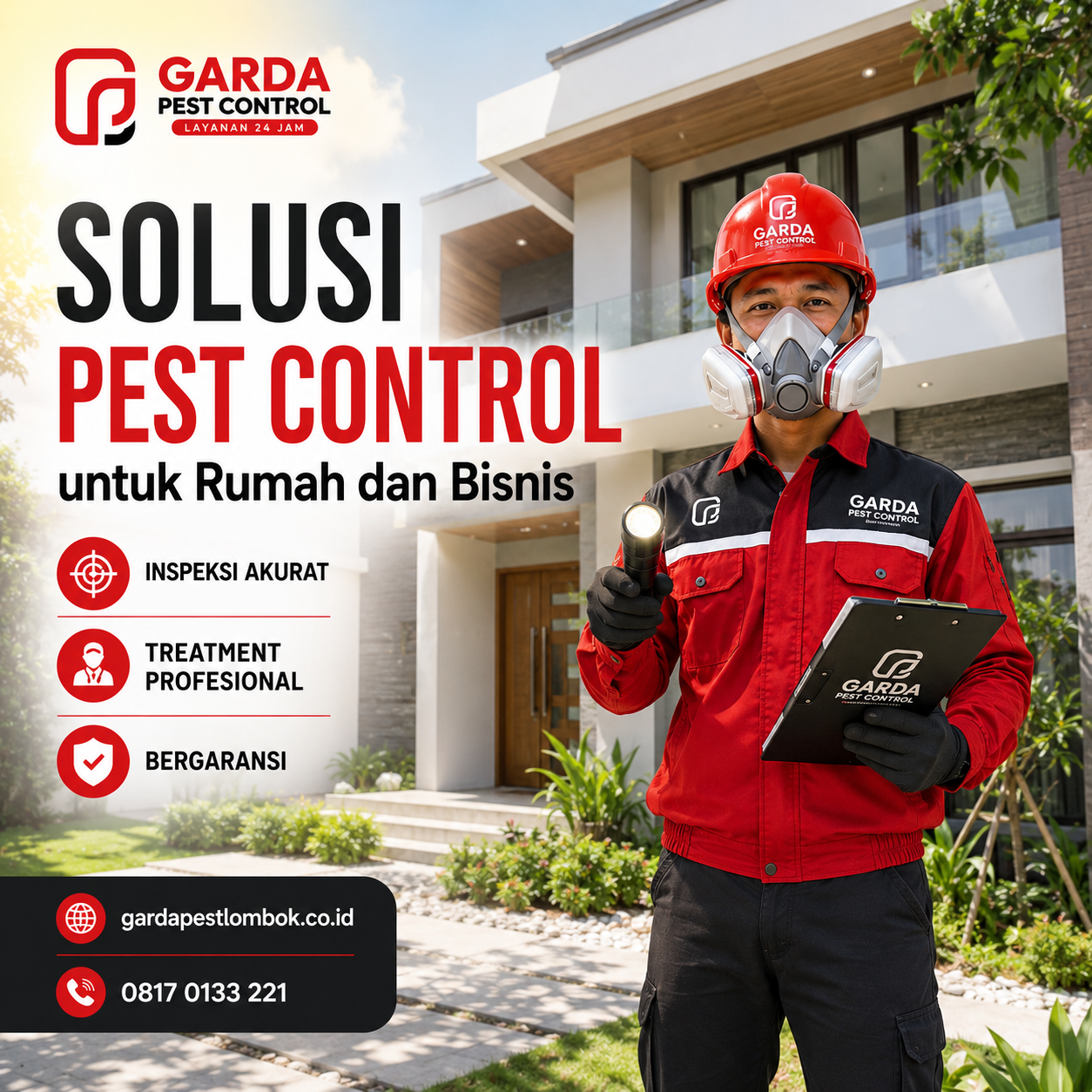 Pest Control untuk Hotel di Lombok: Kebutuhan Utama Pariwisata Kelas Dunia
