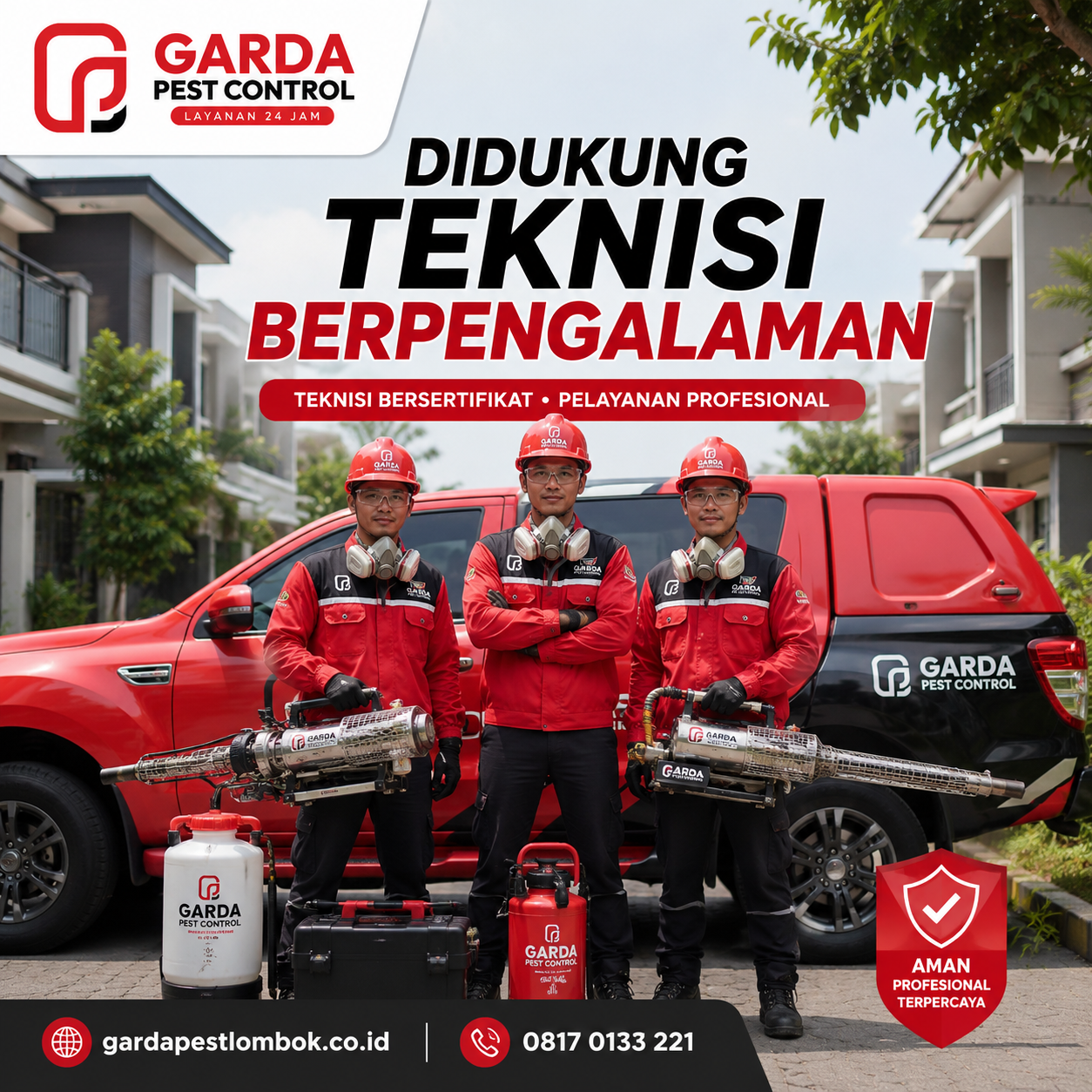 Jasa Fogging Nyamuk untuk Hotel dan Villa di Lombok - Garda Pest Control