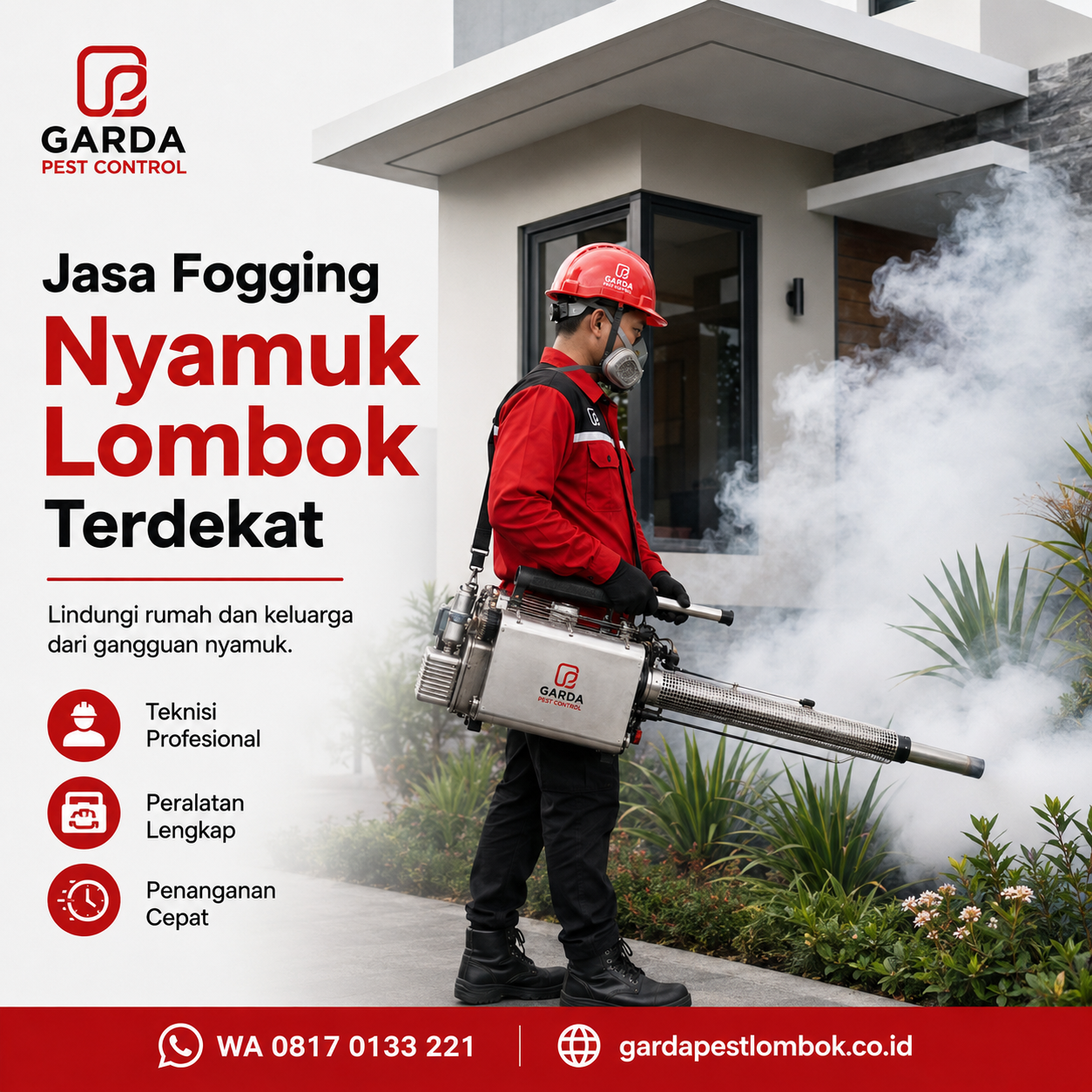 Daftar Harga Jasa Fogging Nyamuk di Lombok Terbaru dan Panduan Estimasi Biaya Pengasapan