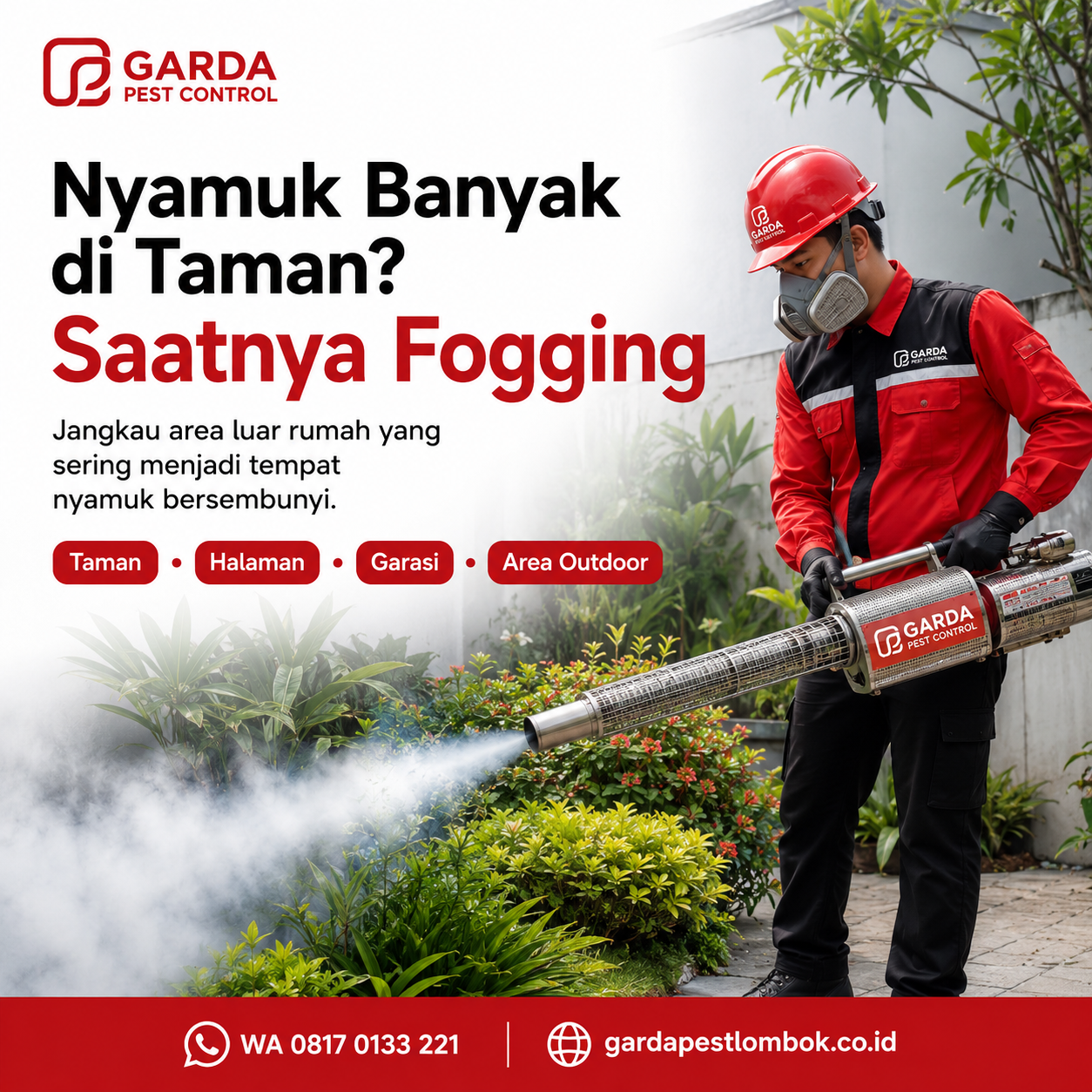 Jasa Fogging Nyamuk Panggilan Darurat DBD di Lombok Response Cepat