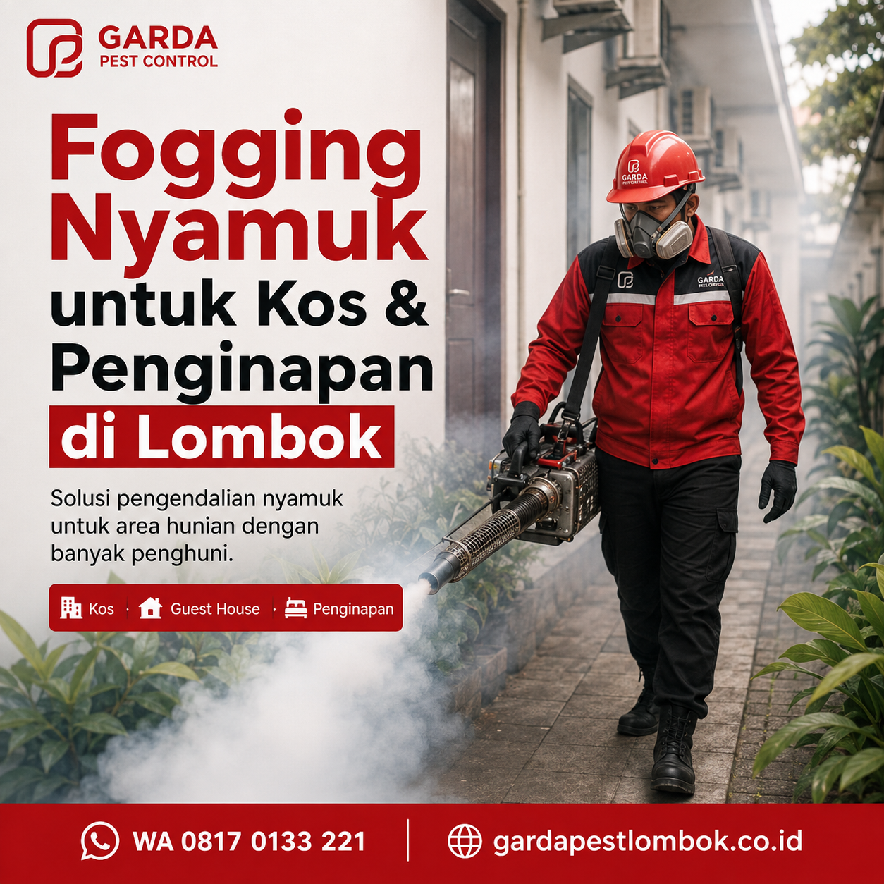 Rincian Biaya Jasa Fogging Nyamuk di Lombok Hemat & Lengkap 2026