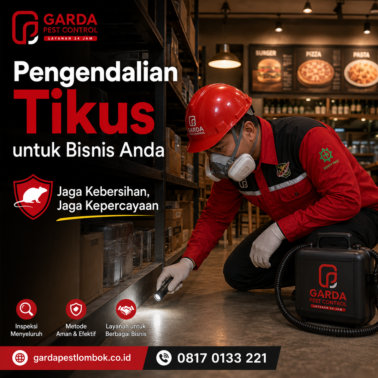 Jasa Pembasmi Tikus Lombok dan Panduan Memilih Layanan